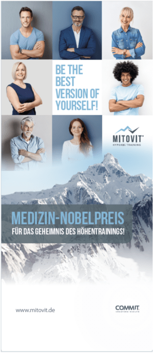 MITOVIT® Roll-up Display be the best version of yourself