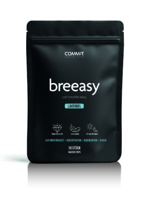 Verpackung der breeasy Nasenstrips