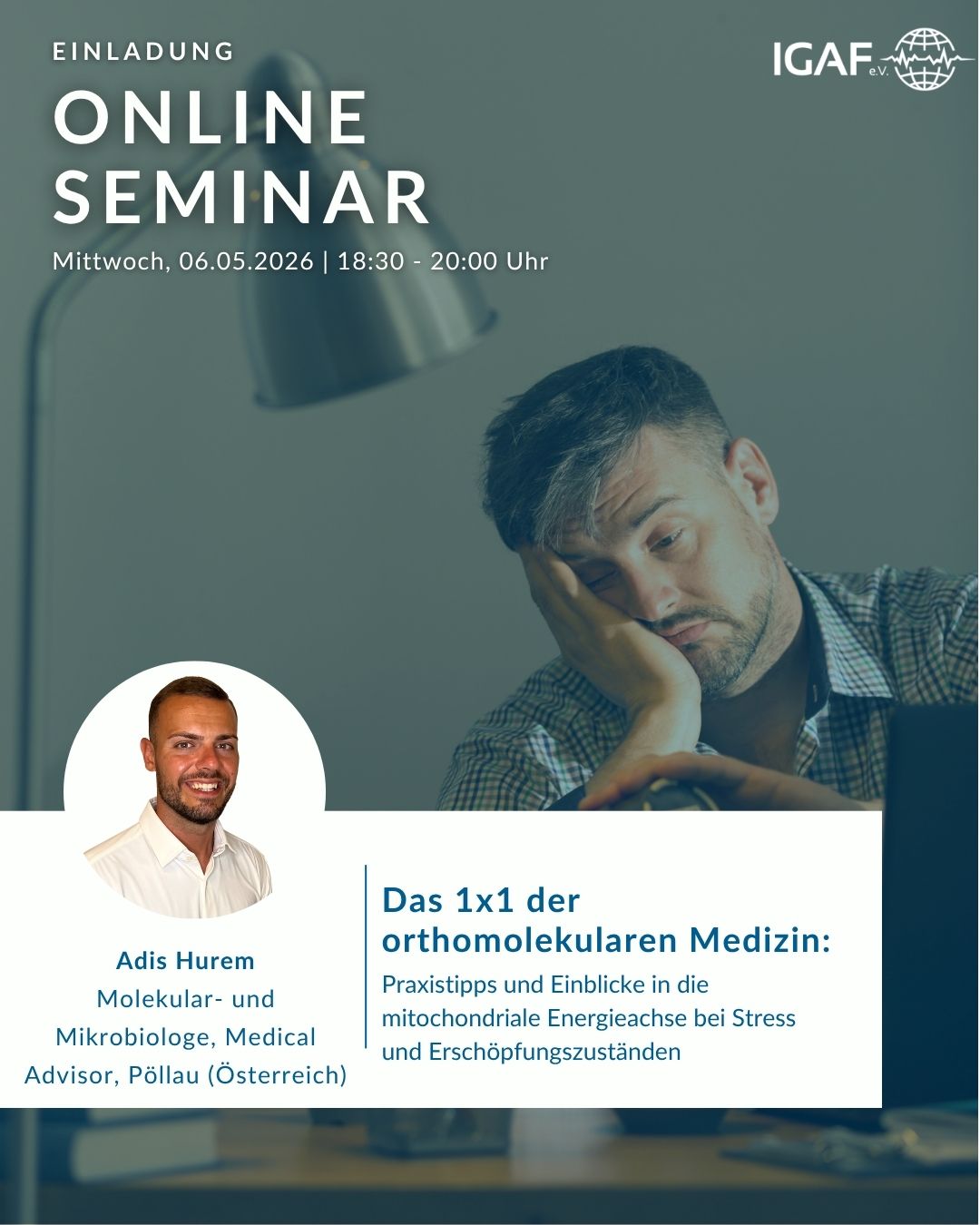 Das 1×1 der orthomolekularen Medizin: Praxistipps und Einblicke in die mitochondriale Energieachse bei Stress und Erschöpfungszuständen